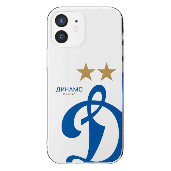 Чехол Mcover для iPhone 12/12 Pro, Динамо - Эмблема клуба
