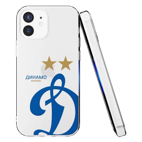 Чехол Mcover для iPhone 12/12 Pro, Динамо - Эмблема клуба
