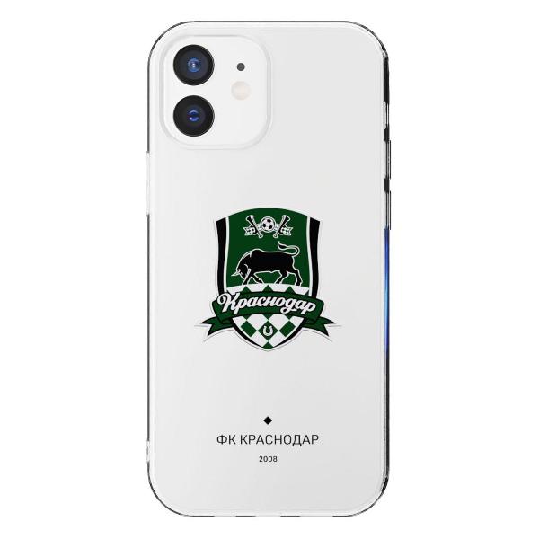 Чехол Mcover для iPhone 12/12 Pro, Краснодар: Эмблема клуба
