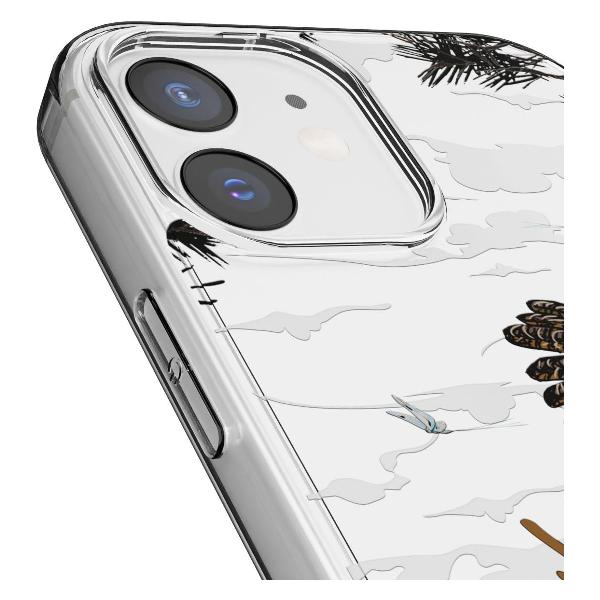 Чехол Mcover для iPhone 12/iPhone 12 Pro, Ежик и сова