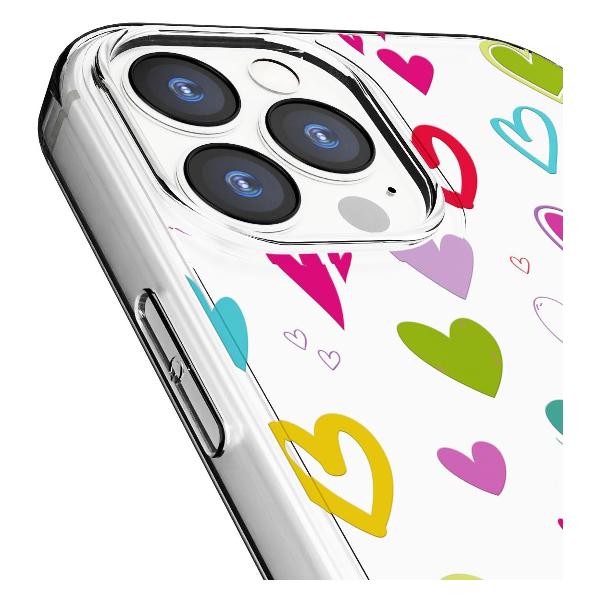 Чехол Mcover для iPhone 12 Pro Max, Сердечки