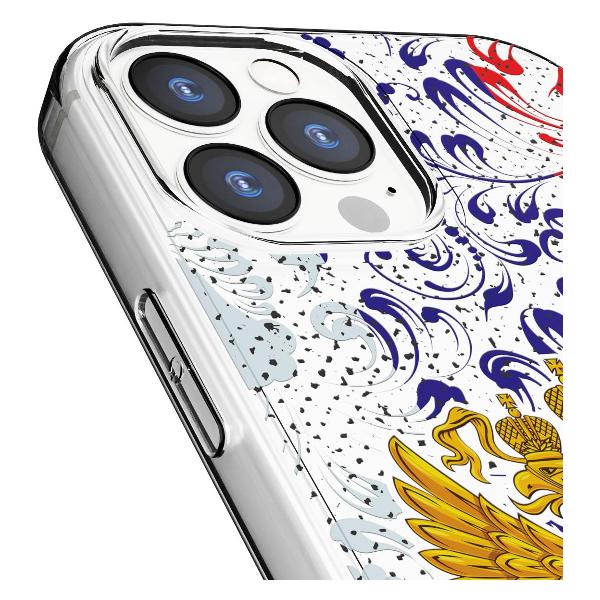 Чехол Mcover для iPhone 12 Pro Max, Герб Российской Федерации
