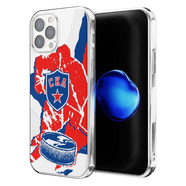 Чехол Mcover для iPhone 12 Pro Max, СКА: Шайба ver.1