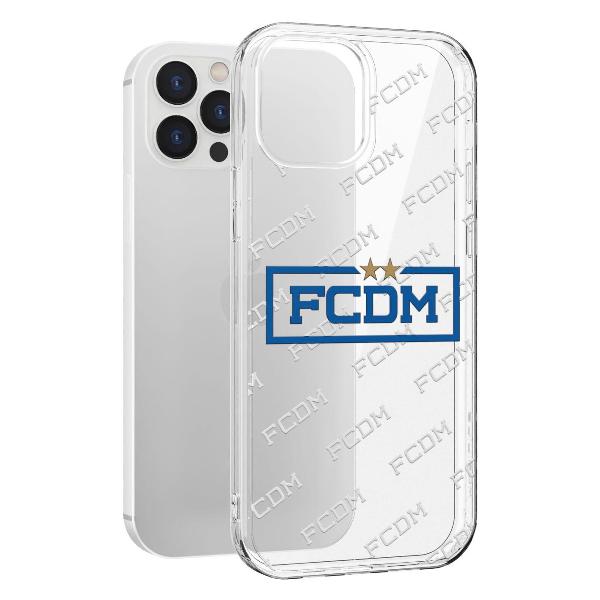 Чехол Mcover для iPhone 12 Pro Max, FC Dynamo Moscow