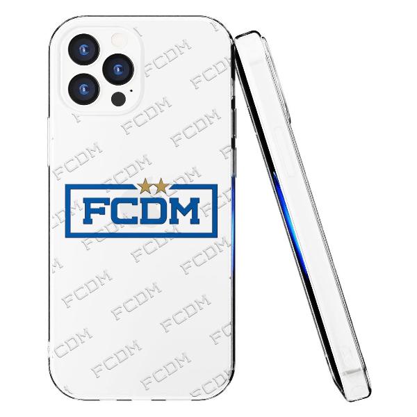 Чехол Mcover для iPhone 12 Pro Max, FC Dynamo Moscow