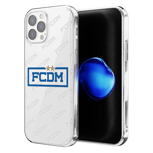 Чехол Mcover для iPhone 12 Pro Max, FC Dynamo Moscow