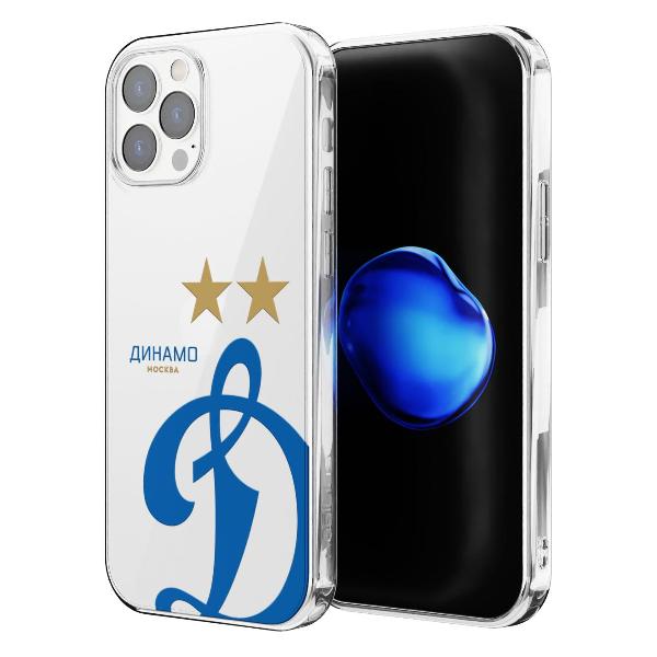 Чехол Mcover для iPhone 12 Pro Max, Динамо - Эмблема клуба