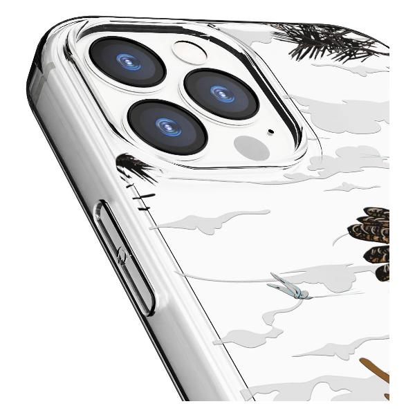 Чехол Mcover для iPhone 12 Pro Max, Ежик в тумане и сова