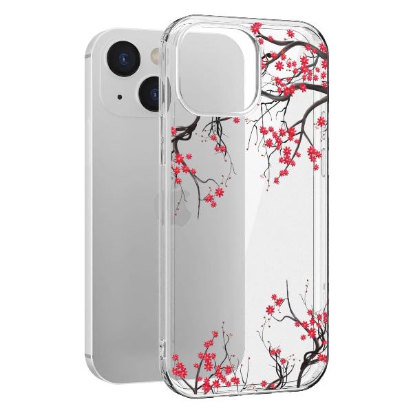 Чехол Mcover для iPhone 13 mini, Сакура цветущая