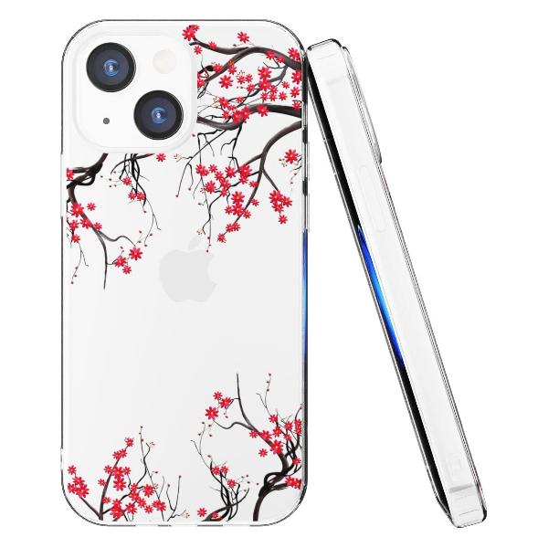 Чехол Mcover для iPhone 13 mini, Сакура цветущая