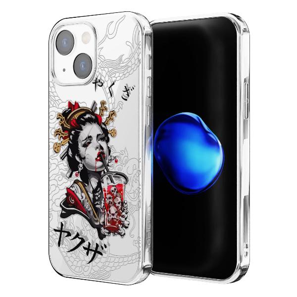 Чехол Mcover для iPhone 13 mini, Гейша, аниме (212061-F01R144)