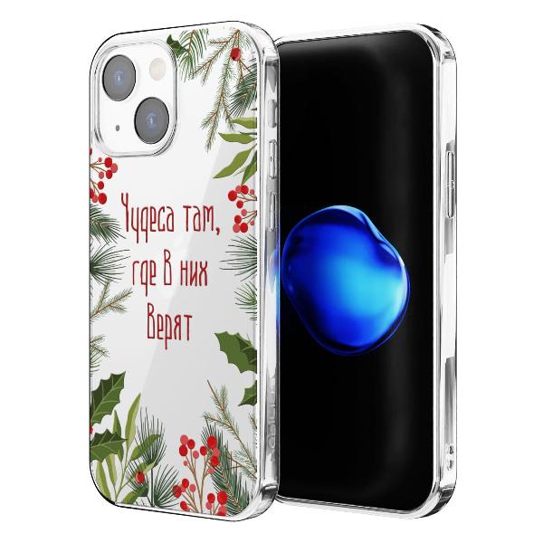 Чехол Mcover для iPhone 13 mini, Рождество