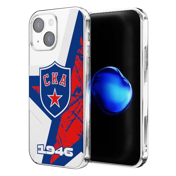 Чехол Mcover для iPhone 13 mini, СКА: Эмблема клуба ver.2