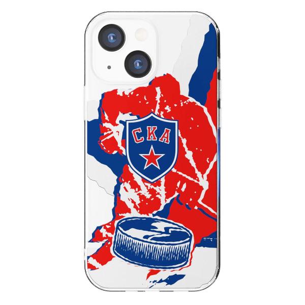 Чехол Mcover для iPhone 13 mini, СКА: Шайба ver.1