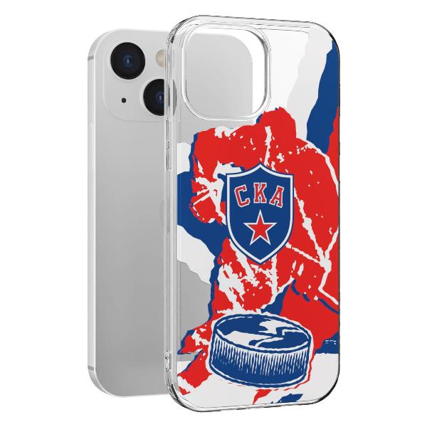 Чехол Mcover для iPhone 13 mini, СКА: Шайба ver.1