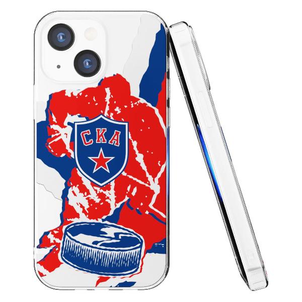 Чехол Mcover для iPhone 13 mini, СКА: Шайба ver.1