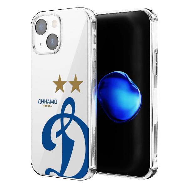 Чехол Mcover для iPhone 13 mini, Динамо - Эмблема клуба