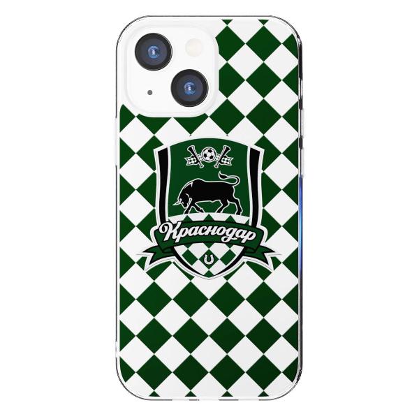 Чехол Mcover для iPhone 13 mini, Краснодар: Эмблема на черном