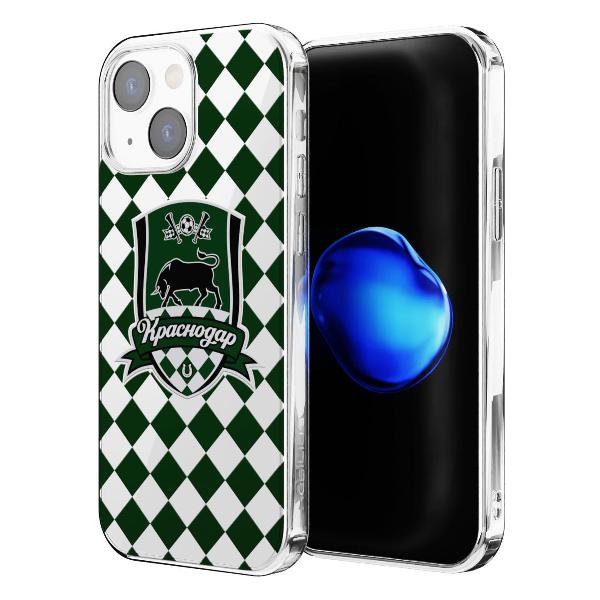 Чехол Mcover для iPhone 13 mini, Краснодар: Эмблема на черном