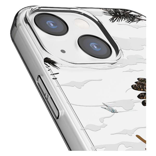 Чехол Mcover для iPhone 13 mini, Ежик в тумане и сова