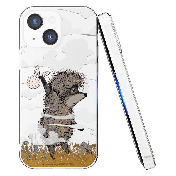 Чехол Mcover для iPhone 13 mini, Ежик в тумане и дымка