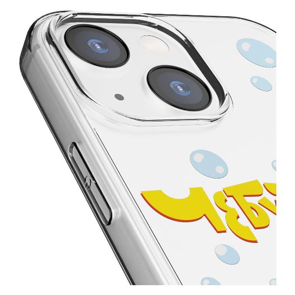 Чехол Mcover для iPhone 13 mini, Чебурашка, Мыльные пузыри (212061-F01RSMF087)