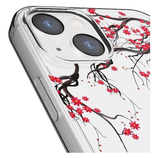 Чехол Mcover для iPhone 14, Сакура цветущая