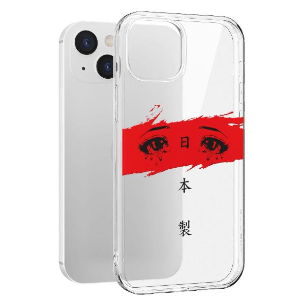 Чехол Mcover для iPhone 14, Грустные глаза, аниме