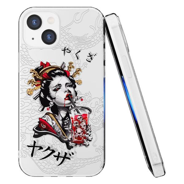 Чехол Mcover для iPhone 14, Гейша, аниме