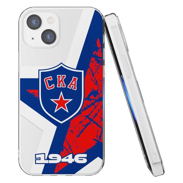 Чехол Mcover для iPhone 14, СКА: Эмблема клуба ver.2