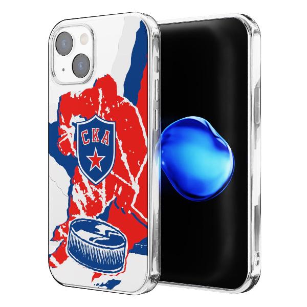 Чехол Mcover для iPhone 14, СКА: Шайба ver.1