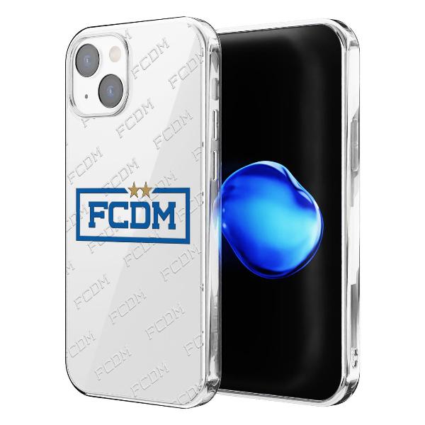Чехол Mcover для iPhone 14, FC Dynamo Moscow