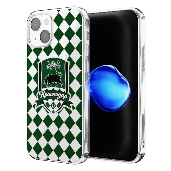 Чехол Mcover для iPhone 14, Краснодар: Эмблема на черном