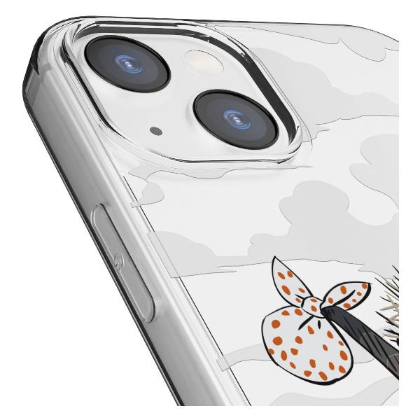 Чехол Mcover для iPhone 14, Ежик в тумане и дымка