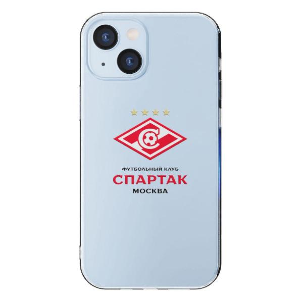 Чехол Mcover для iPhone 14, Российский футбольный клуб Спартак