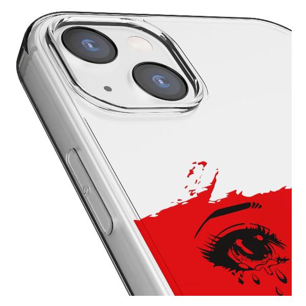 Чехол Mcover для iPhone 14 Plus, Грустные глаза, аниме