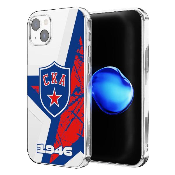 Чехол Mcover для iPhone 14 Plus, СКА: Эмблема клуба ver.2