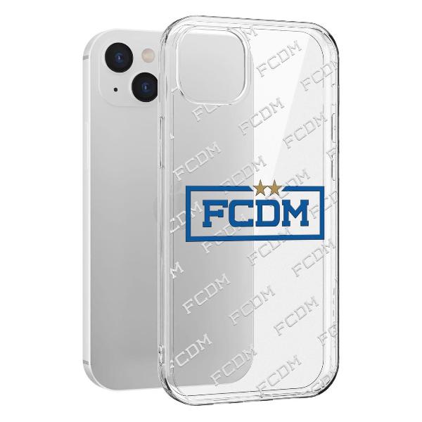 Чехол Mcover для iPhone 14 Plus, FC Dynamo Moscow