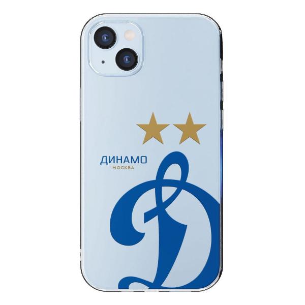 Чехол Mcover для iPhone 14 Plus, Динамо - Эмблема клуба