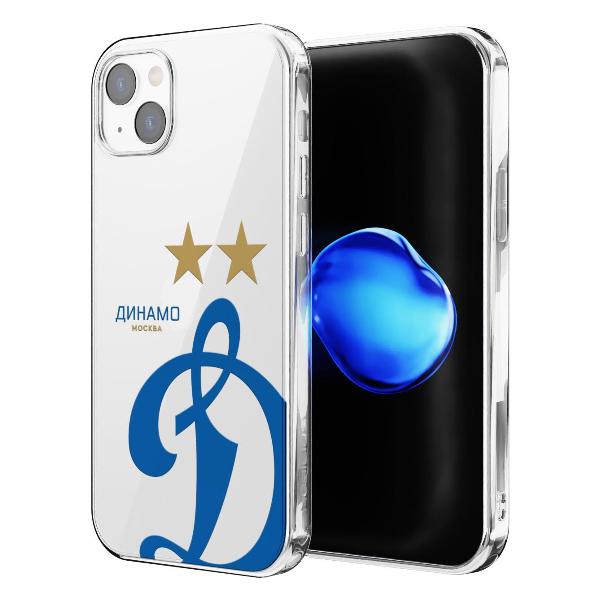 Чехол Mcover для iPhone 14 Plus, Динамо - Эмблема клуба
