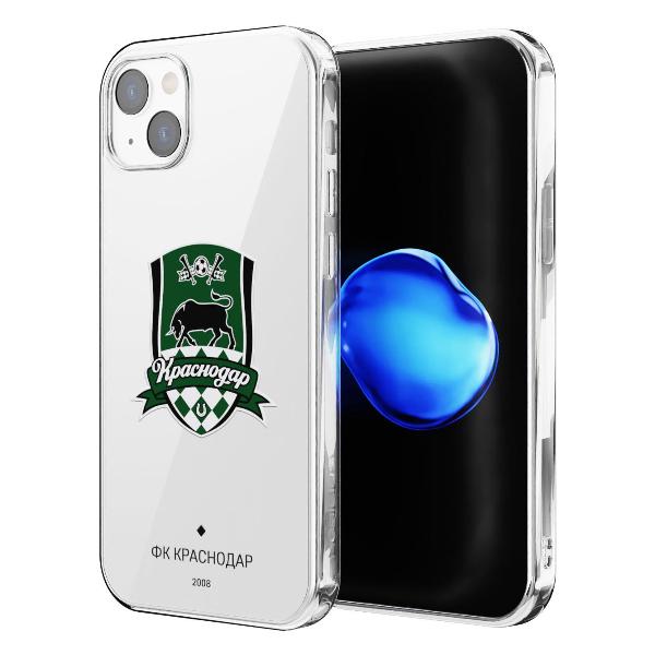 Чехол Mcover для iPhone 14 Plus, Краснодар: Эмблема клуба