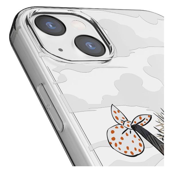 Чехол Mcover для iPhone 14 Plus, Ежик в тумане и дымка