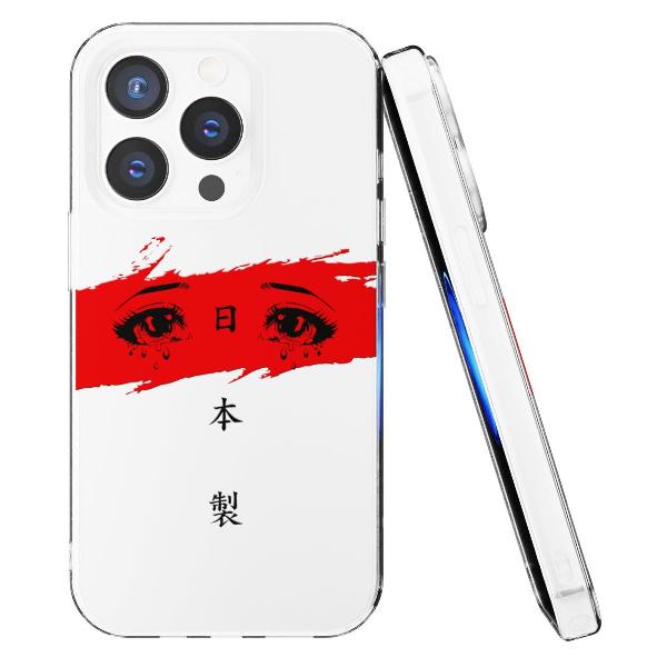 Чехол Mcover для iPhone 14 Pro, Грустные глаза, аниме