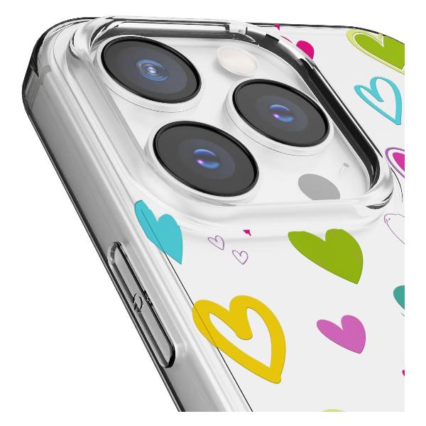 Чехол Mcover для iPhone 14 Pro, Сердечки
