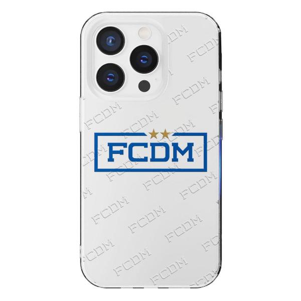 Чехол Mcover для iPhone 14 Pro, FC Dynamo Moscow