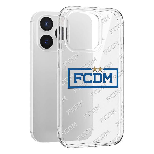 Чехол Mcover для iPhone 14 Pro, FC Dynamo Moscow