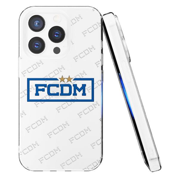 Чехол Mcover для iPhone 14 Pro, FC Dynamo Moscow