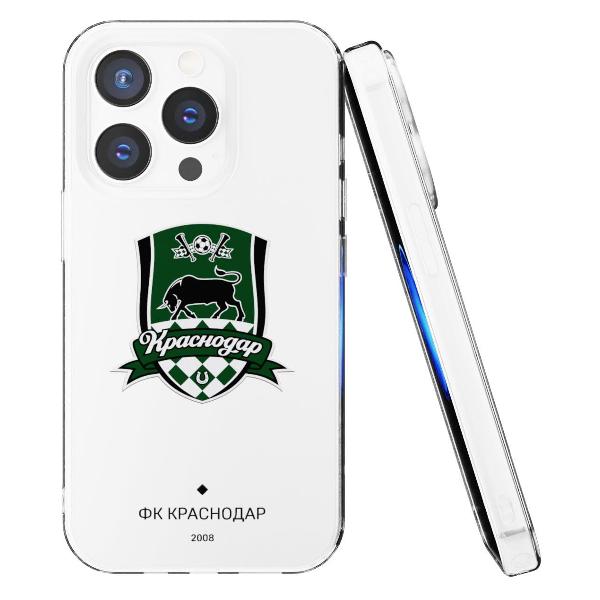 Чехол Mcover для iPhone 14 Pro, Краснодар: Эмблема клуба