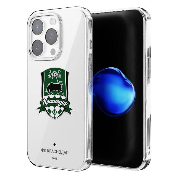 Чехол Mcover для iPhone 14 Pro, Краснодар: Эмблема клуба