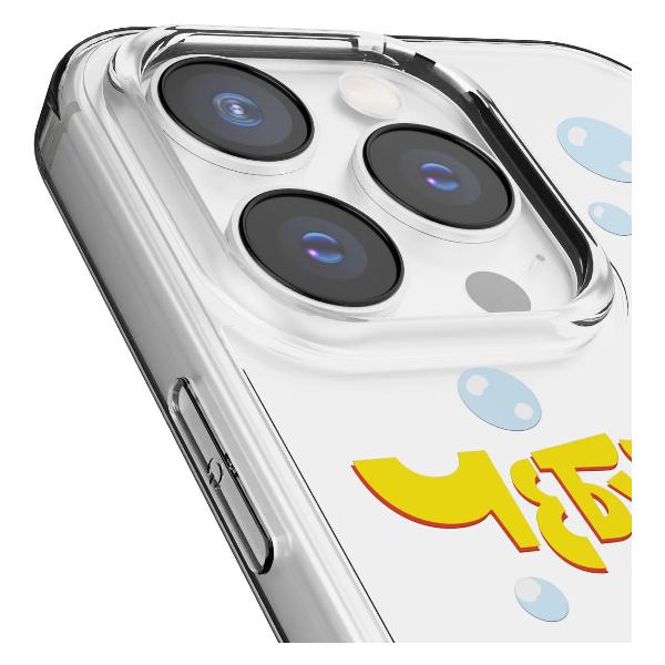 Чехол Mcover для iPhone 14 Pro, Чебурашка, Мыльные пузыри